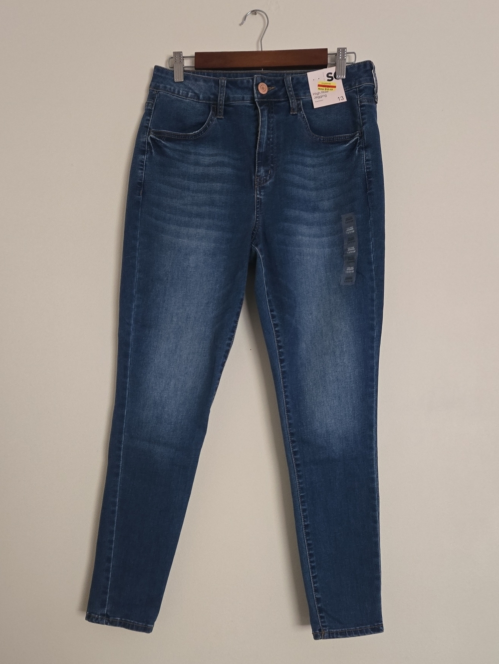 SO Mid-Dark Blue Skinny Jeans